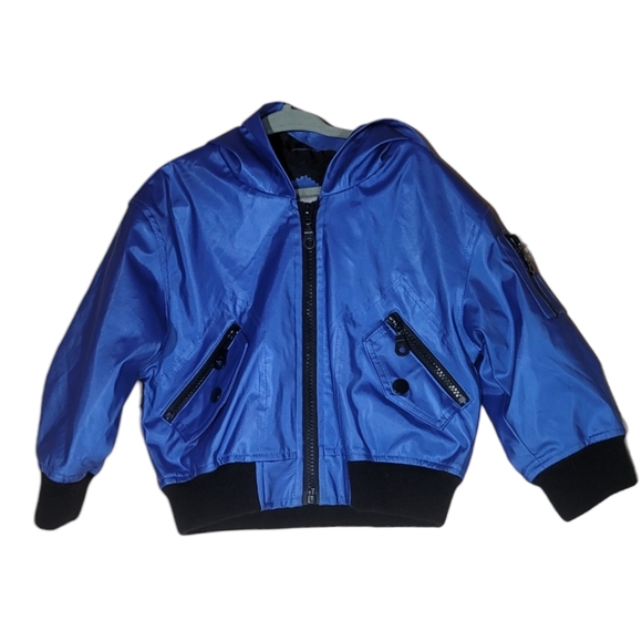 Gum Balls Bomber Rain Jacket Boys or Girls 3T - Picture 2 of 5